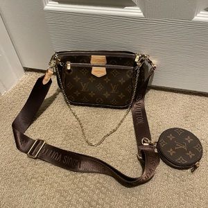 Multipurpose Brown Crossbody